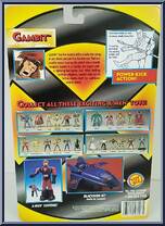 Gambit from X-Men - Classics manufactured by Toy Biz [Back]