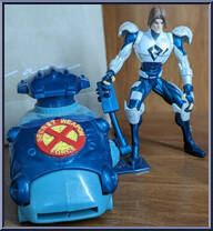 Gambit from X-Men - Power Slammers manufactured by Toy Biz [Loose]