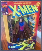 Gambit from X-Men - 10" Deluxe Edition manufactured by Toy Biz [Front]