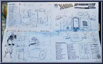 Headquarters Playset from X-Men - Accessories manufactured by Toy Biz [Instructions]