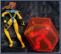 Jean Grey from X-Men - Onslaught manufactured by Toy Biz [Loose]