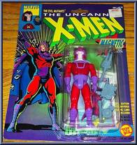 Magneto (Magnetic Hands & Chest) from X-Men - Series 1 manufactured by Toy Biz [Front]