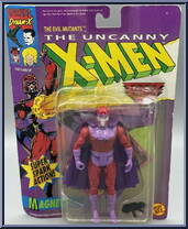 Magneto (Super Spark Action) from X-Men - Series 2 manufactured by Toy Biz [Front]