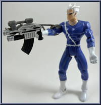 Quicksilver from X-Men - Mutant Armor manufactured by Toy Biz [Loose]