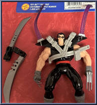 Wolverine Patch (Black Pants) from X-Men - Battle Brigade manufactured by Toy Biz [Loose]