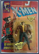 Wolverine (7th Edition - Street Clothes) from X-Men - Series 7 manufactured by Toy Biz [Front]