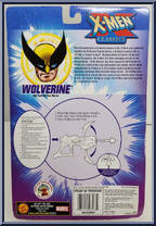 Wolverine from X-Men - Classics - 2000 Series manufactured by Toy Biz [Back]