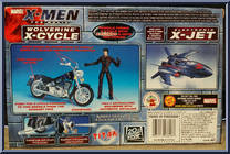 Wolverine X-Cycle from X-Men - Movie - Accessories manufactured by Toy Biz [Back]