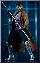 Gambit from X-Men - Basic Series manufactured by Sideshow [Loose]