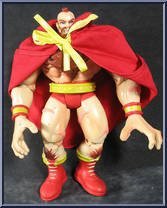 Rogue vs. Zangief from X-Men - vs Street Fighter - Series 2 manufactured by Toy Biz [Loose]