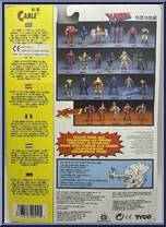 Cable from X-Men - X-Force - Series 1 manufactured by Toy Biz [Back]