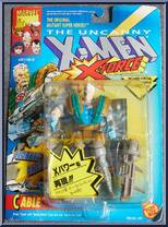 Cable from X-Men - X-Force - Series 1 manufactured by Toy Biz [Front]
