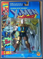 Cable (4th Edition) from X-Men - X-Force - Series 3 manufactured by Toy Biz [Front]