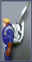 Cannonball from X-Men - X-Force - Series 2 manufactured by Toy Biz [Loose]