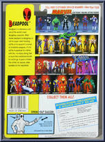 Deadpool from X-Men - X-Force - Series 1 manufactured by Toy Biz [Back]
