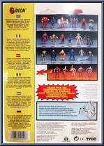 Gideon from X-Men - X-Force - Series 1 manufactured by Toy Biz [Back]
