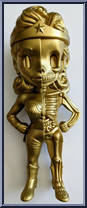 Wonder Woman (Gold Edition) from Xxray - Justice League America manufactured by Mighty Jaxx [Loose]