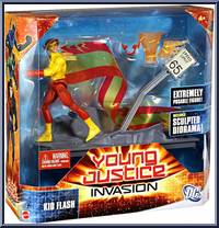 Kid Flash from Young Justice - [6" Scale] manufactured by Mattel [Front]