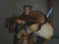 Steel Claws Unmasked Brown Wolverine (X-Men) Custom Action Figure