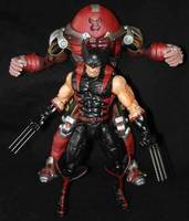 Arez's Black & Red Wolverine (Marvel Legends) Custom Action Figure