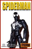 Black Costume Spiderman (Spider-Man) Custom Action Figure