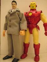 Tony Stark (Marvel Famous Covers) Custom Action Figure