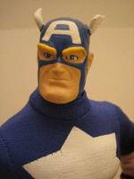 Captin America (Marvel Famous Covers) Custom Action Figure
