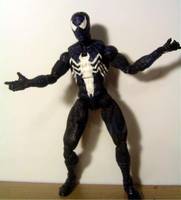Spider-Man 3 Movie Black Symbiote Costume (Spider-Man - Movie) Custom Action Figure