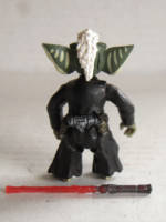 Darth Stripe - Gremlin Sith Lord (Star Wars) Custom Action Figure [Rear View]