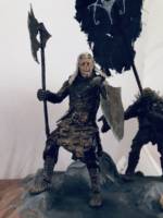 Şuğnur, an Orc Axeman (Lord of the Rings) Custom Action Figure