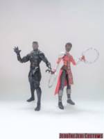 Nakia repaint (Marvel Legends) Custom Action Figure [Nakia custom action figure with Black Panther]