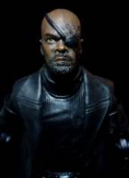 Marvel Legends Nick Fury 3 headsculpts (Marvel Legends) Custom Action Figure