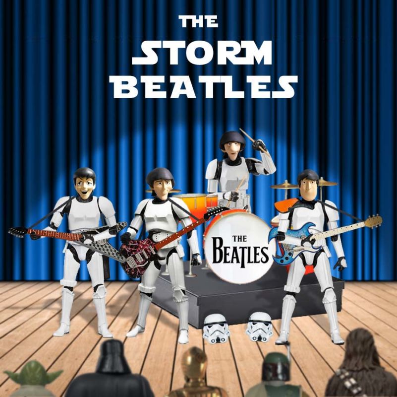 Star Wars - The Beatles (Star Wars) Custom Action Figure