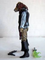 Hargus Sneed - Bothan Pirate (Star Wars) Custom Action Figure [Left View]