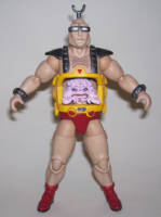 Krang Android (NECA '87 Cartoon Style) (Teenage Mutant Ninja Turtles) Custom Action Figure [His brain's in his STOMACH!]