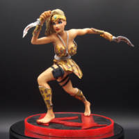 Custom Unique Figure - "Maya" (Killer Instinct) Custom Miniature / Figurine [Maya - 04]