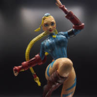 Cammy Characters of Game Street Fighter (Street Fighter) Custom Miniature / Figurine