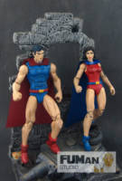 DC Freedom Fighters Doll Man & Doll Girl (DC Universe) Custom Action Figure