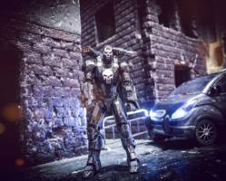 Punisher War Machine (Marvel Universe) Custom Action Figure