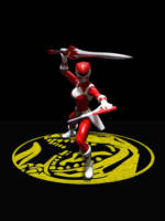 Red Ranger Trini (Power Rangers) Custom Action Figure