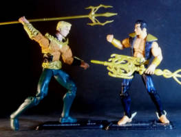 Aquaman (DC Infinite Heroes) Custom Action Figure