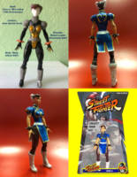 Chun Li (Street Fighter) Custom Action Figure [Jazwares Style]