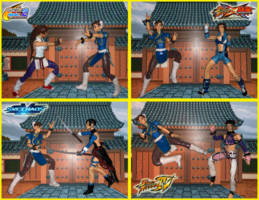 Chun Li (Street Fighter) Custom Action Figure