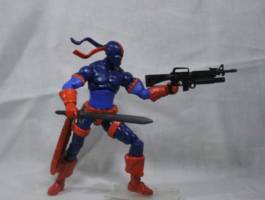 Classic Deathstroke (DC Infinite Heroes) Custom Action Figure