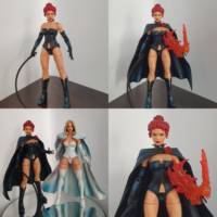 Black Queen Jean grey (Marvel Legends) Custom Action Figure