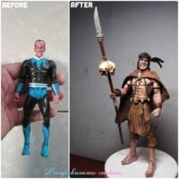 Mata malaikat (Self Customs) Custom Action Figure