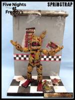 Withered Springtrap (Five Nights at Freddy’s) Custom Diorama / Playset