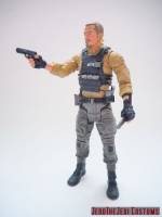 Rick Flag (Suicide Squad) Custom Action Figure [Rick Flag custom action figure with pistol]