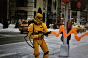 Ghostbusters Storm Trooper (Star Wars Clone Wars) Custom Action Figure