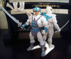 Slamurai and Whiteout (Masters of the Universe) Custom Action Figure